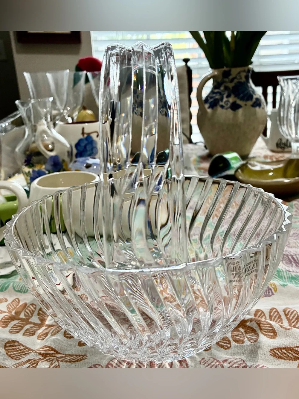 Towle Crystal 1980s vintage